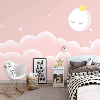 Thumbnail for Papier Peint Rose pour Petite Fille | Le Petit Intissé