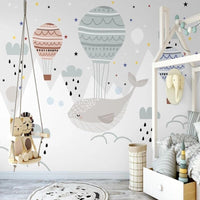 Thumbnail for Décoration Chambre Baleine | Le Petit Intissé