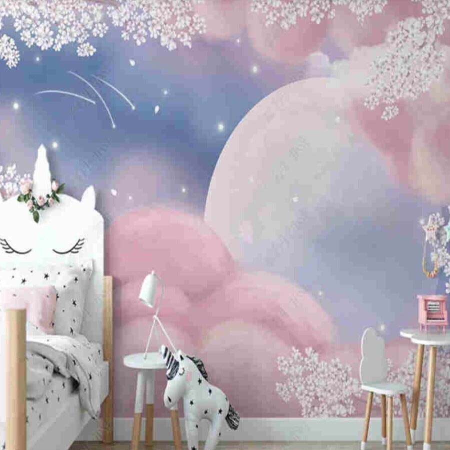 Papier Peint pour Chambre de Fille | Le Petit Intissé