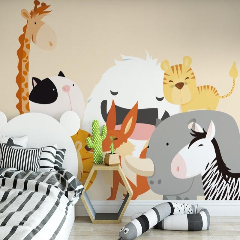 Lès Papier Peint Animaux | Le Petit Intissé