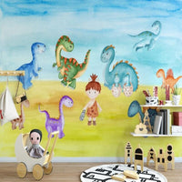 Thumbnail for Papier Peint Autocollant Dinosaure | Le Petit Intissé