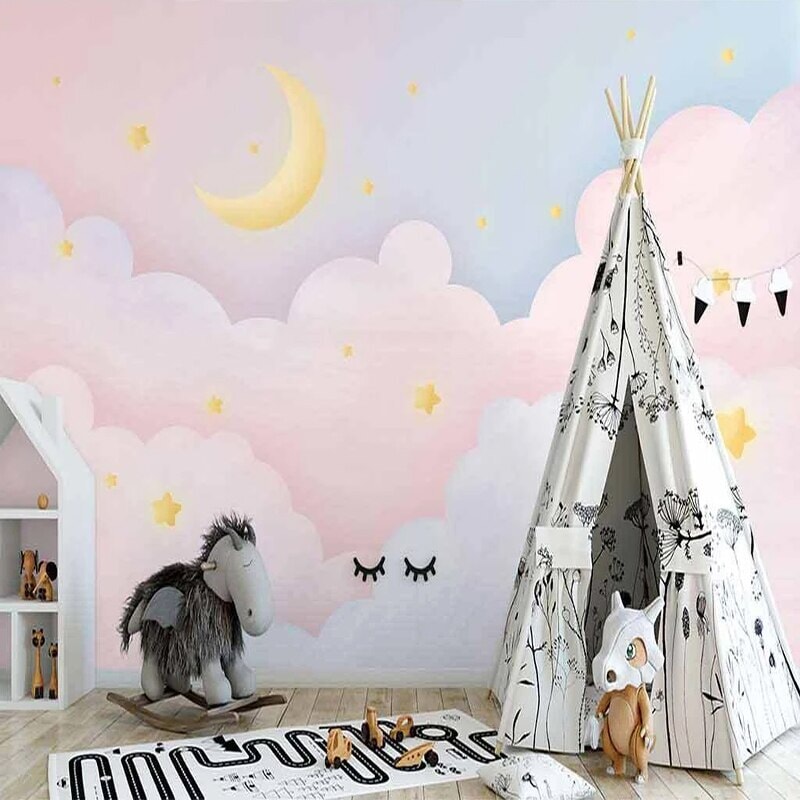 Papier Peint Tendance Chambre Fille | Le Petit Intissé