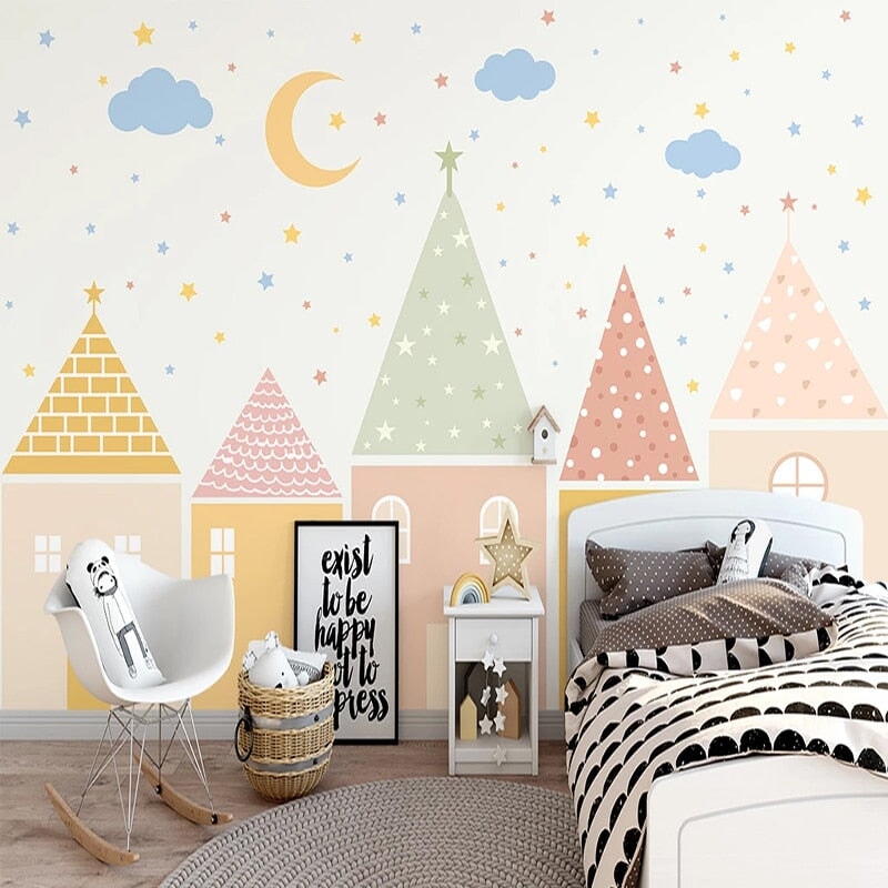 Papier Peint Design Chambre Bébé | Le Petit Intissé