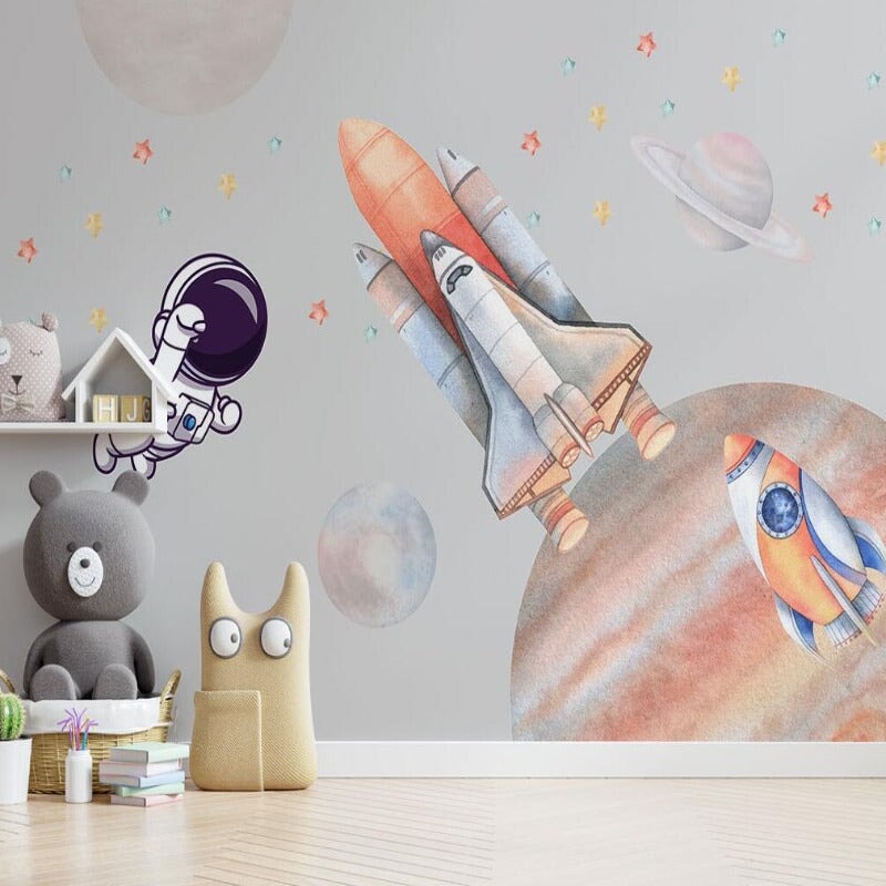 Papier Peint Cosmonaute | Le Petit Intissé