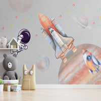 Thumbnail for Papier Peint Cosmonaute | Le Petit Intissé
