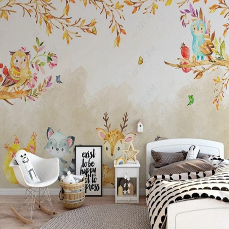 Papier Peint Cerf | Le Petit Intissé