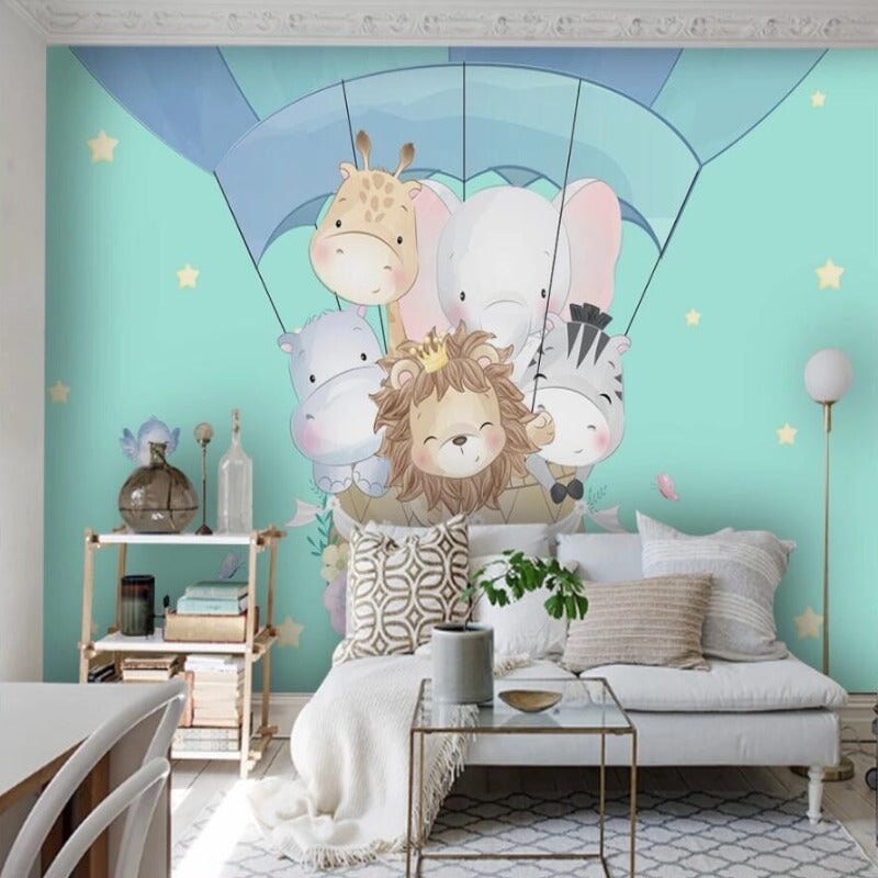 Tapisserie Animaux Chambre Bébé | Le Petit Intissé