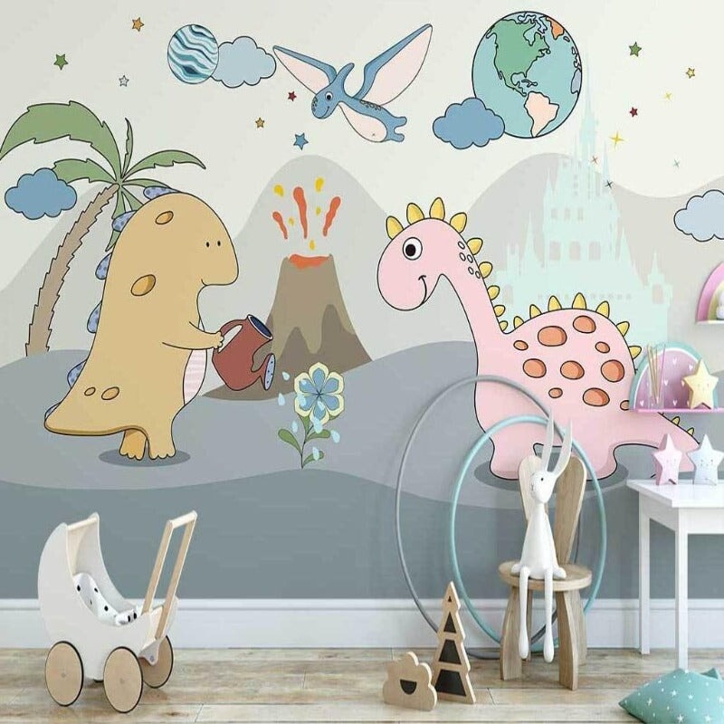 Décoration Chambre Fille Dinosaure | Le Petit Intissé