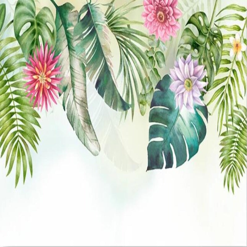 Papier Peint Floral Tropical | La Petit Intissé