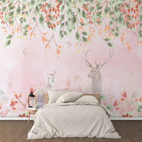 Thumbnail for Tapisserie Cerf et Biches | Le Petit Intissé