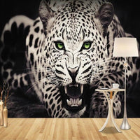 Thumbnail for Papier Peint Léopard Noir et Blanc | Le Petit Intissé