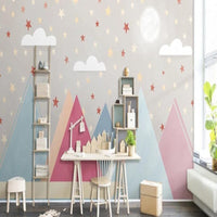 Thumbnail for Papier Peint Pluie d'Etoiles | Le Petit Intissé