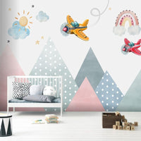 Thumbnail for Déco Chambre Avion Jaune | Le Petit Intissé