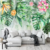 Thumbnail for Papier Peint Tropical Couleur | Le Petit Intissé