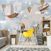 Thumbnail for Papier Peint XXL Carte du Monde | Le Petit Intissé