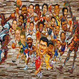 Tapisserie Murale Basketball | Le Petit Intissé