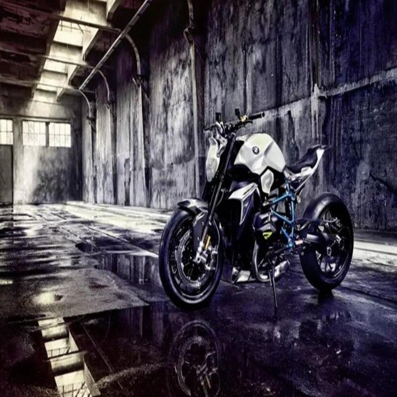 Papier Peint Chambre Garçon Moto | Le Petit Intissé