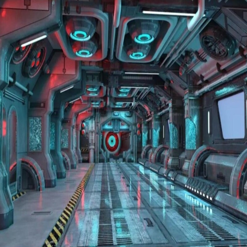 Papier Peint Panoramique Vaisseau Spatial | Le Petit Intissé