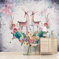 Thumbnail for Papier Peint Fleur Animaux | Le Petit Intissé