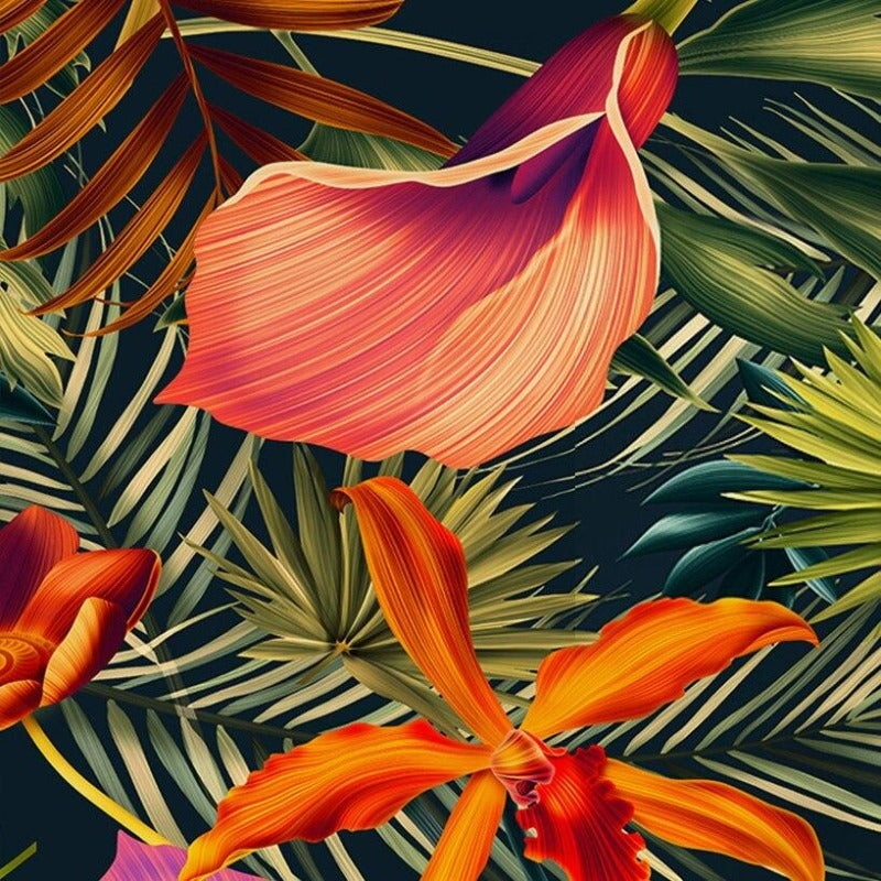 Papier Peint Tropical Exotique | Le Petit Intissé