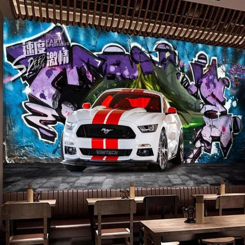 Déco Chambre Garçon Voiture de Course | Le Petit Intissé