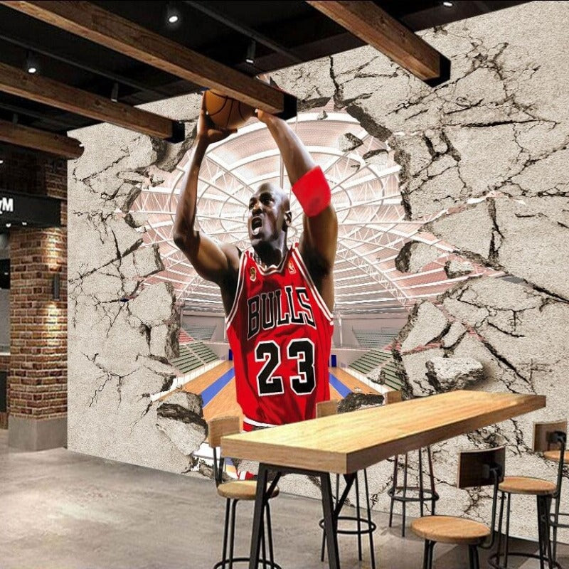 Papier Peint Michael Jordan | Le Petit Intissé