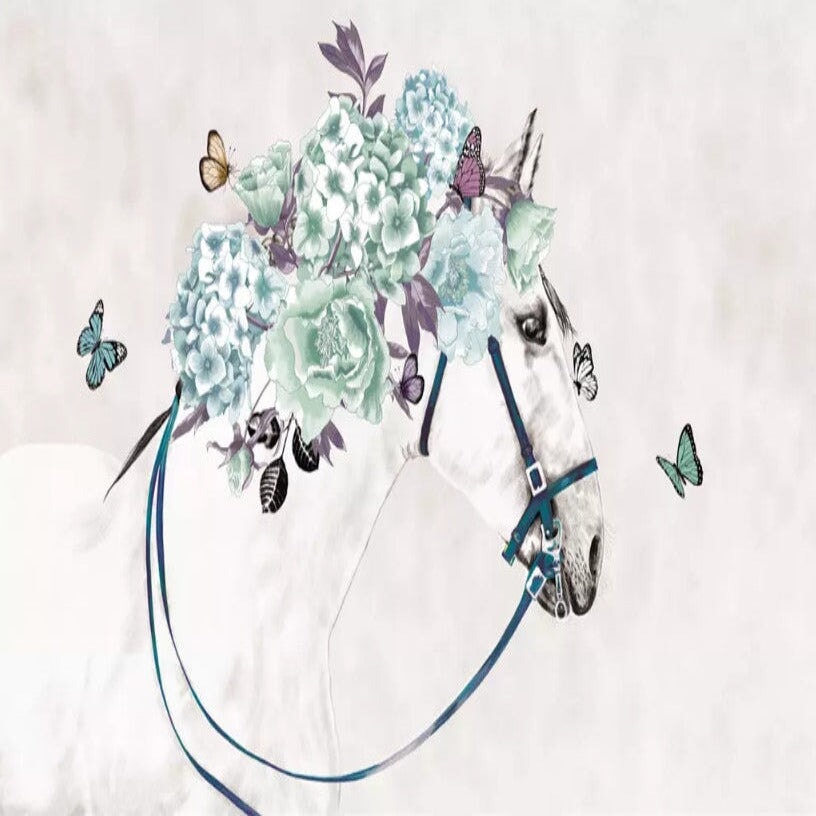 Papier Peint Cheval Enfant | Le Petit Intissé