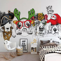 Thumbnail for Papier Peint Tête de Chien | Le Petit Intissé