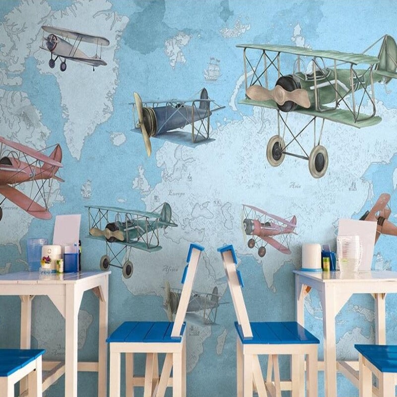 Tapisserie Carte du Monde | Le Petit Intissé