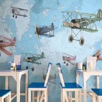 Thumbnail for Tapisserie Carte du Monde | Le Petit Intissé