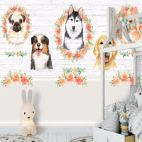Thumbnail for Papier Peint Portrait Chien | Le Petit Intissé
