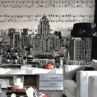 Thumbnail for Papier Peint Musique Partition | Le Petit Intissé