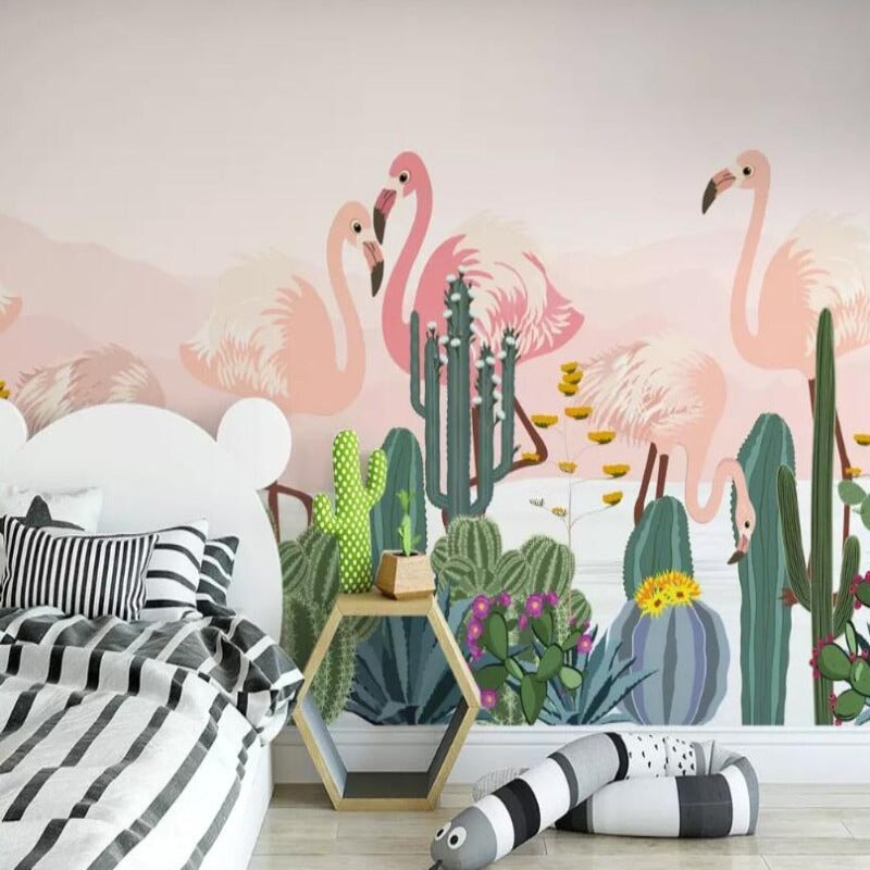 Chambre Bébé Thème Flamant Rose | Le Petit Intissé