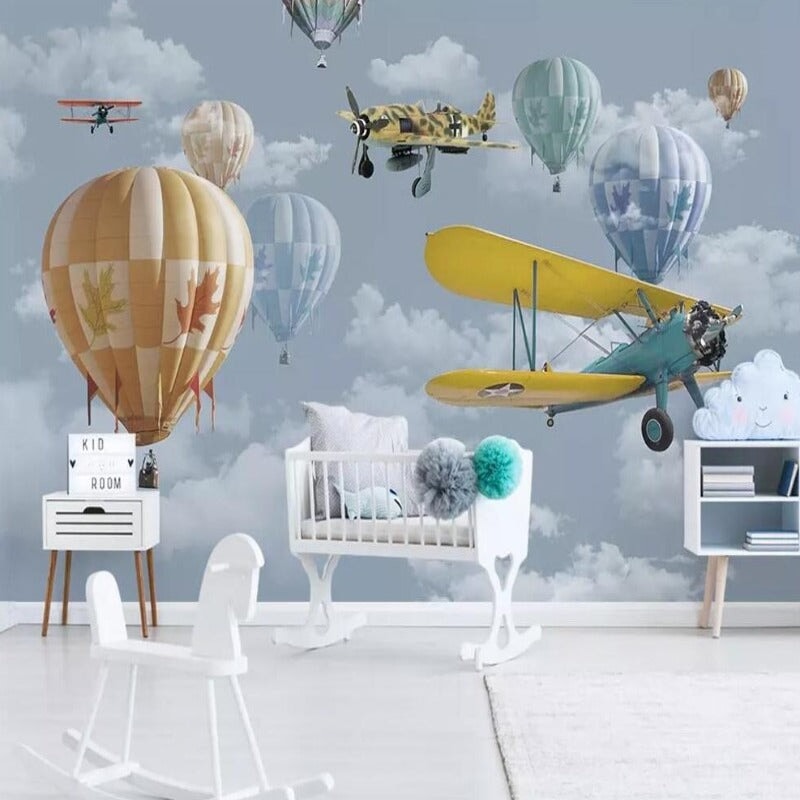 Décoration Chambre Avion Vintage | Le Petit Intissé
