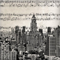 Thumbnail for Papier Peint Musique Partition | Le Petit Intissé