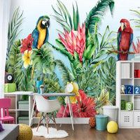 Thumbnail for Papier Peint Exotique Perroquet | Le Petit Intissé