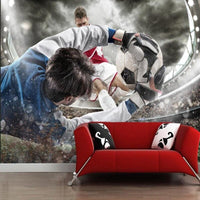 Thumbnail for Papier Peint Chambre Garçon Foot | Le Petit Intissé