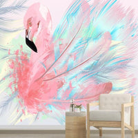 Thumbnail for Décoration Chambre Bébé Flamant Rose | Le Petit Intissé