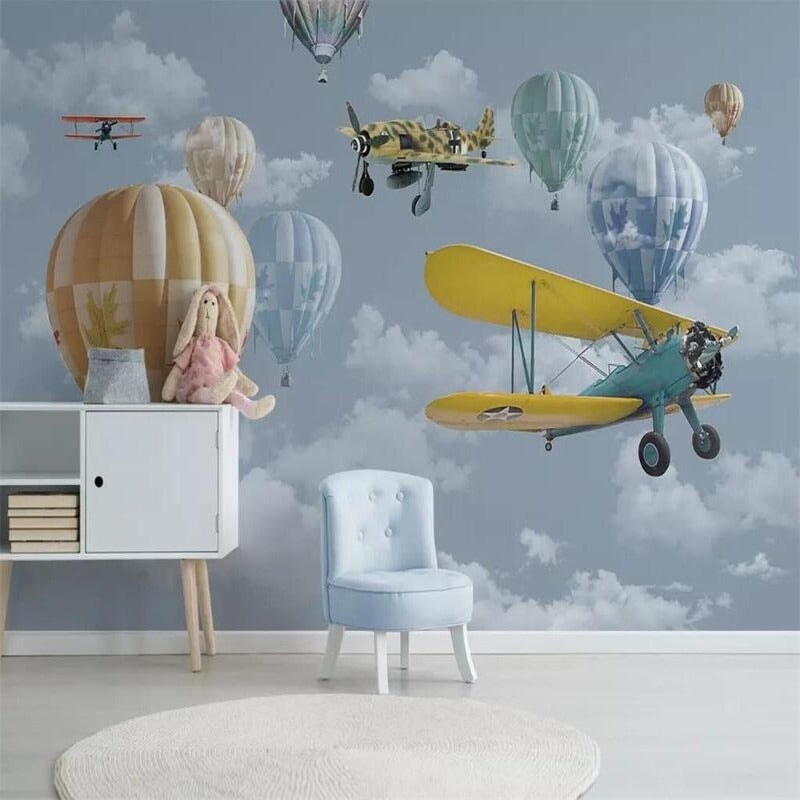 Décoration Chambre Avion Vintage | Le Petit Intissé