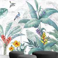 Thumbnail for Papier Peint Panoramique Oiseaux | Le Petit Intissé