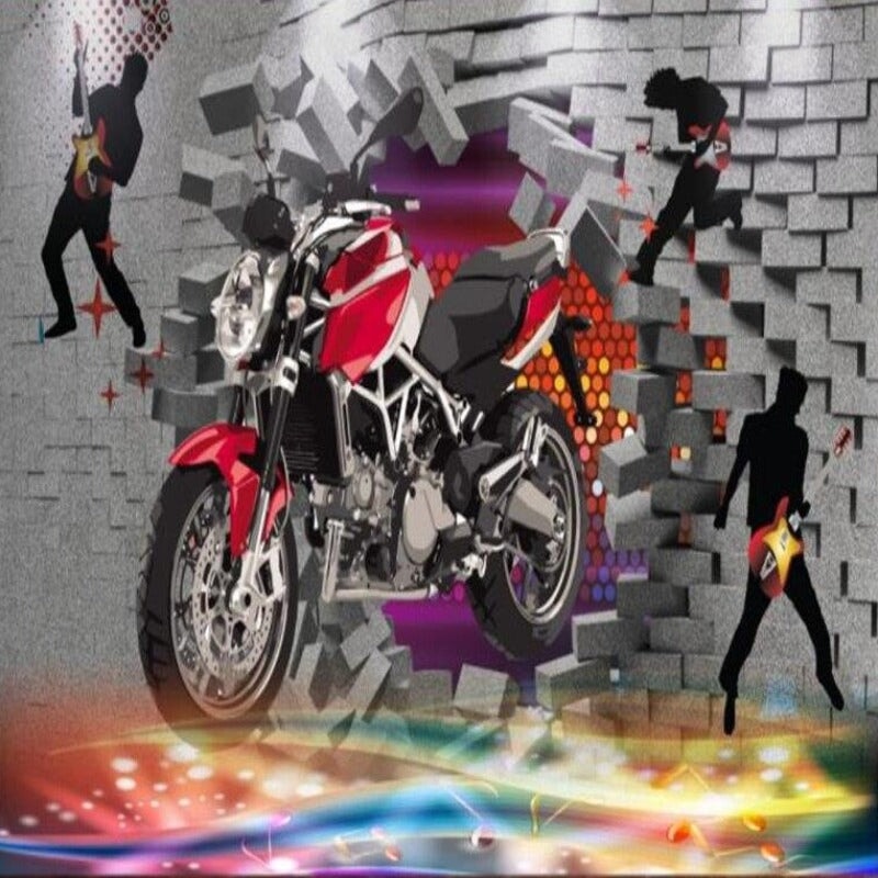 Déco Moto Chambre Garçon | Le Petit Intissé