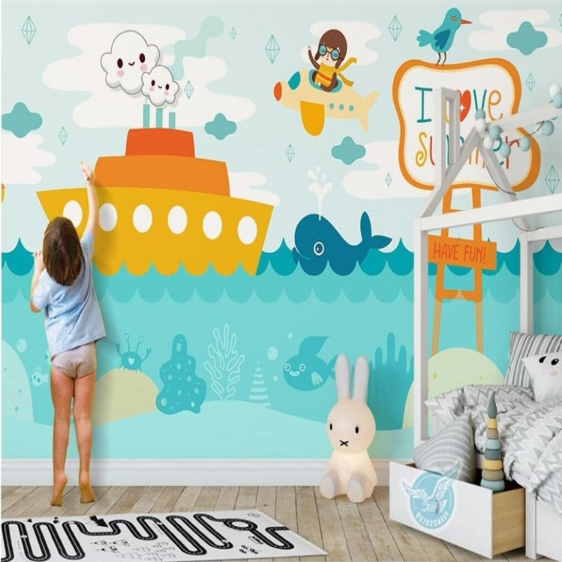 Décoration Chambre Marin Bébé | Le Petit Intissé