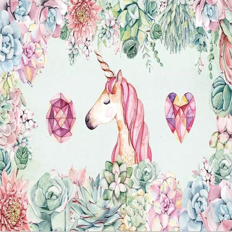 Tapisserie Licorne Fille | Le Petit Intissé