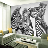 Thumbnail for Papier Peint Noir et Blanc Rayures | Le Petit Intissé