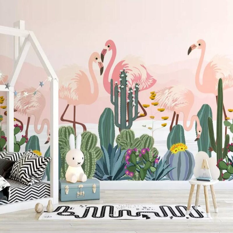 Chambre Bébé Thème Flamant Rose | Le Petit Intissé