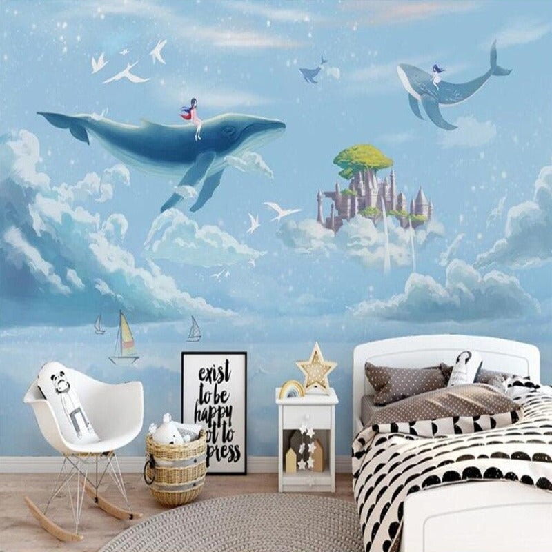 Papier Peint Gros Poisson | Le Petit Intissé