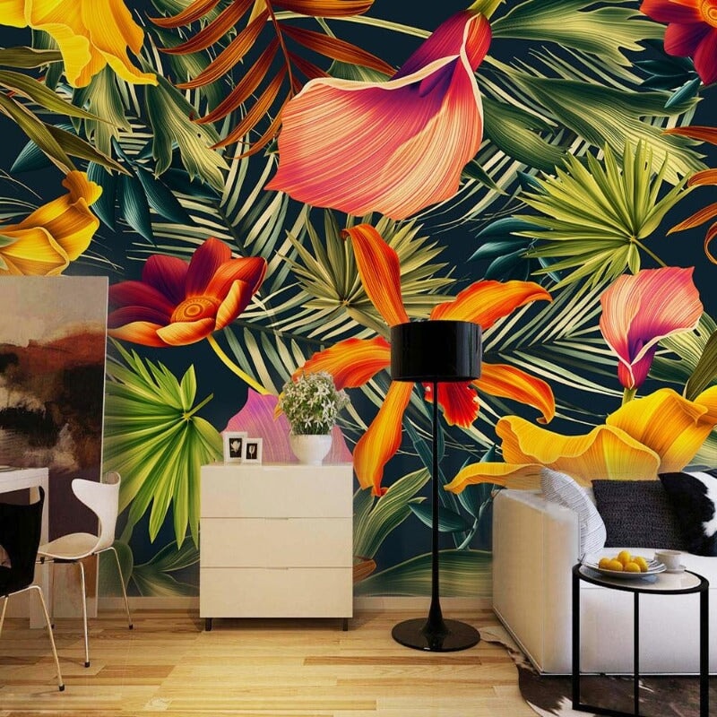 Papier Peint Tropical Exotique | Le Petit Intissé