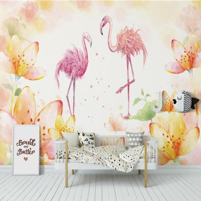 Chambre Enfant Flamant Rose | Le Petit Intissé