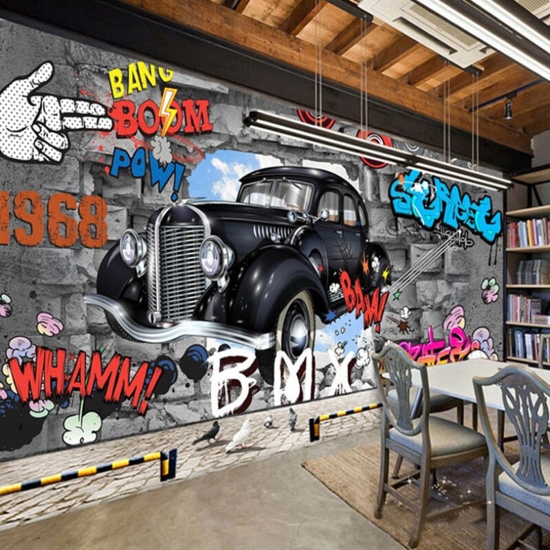 Déco Chambre Voiture Vintage | Le Petit Intissé