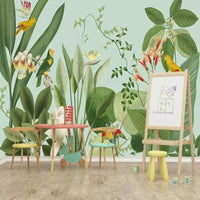 Thumbnail for Papier Peint Tropical Birds | Le Petit Intissé